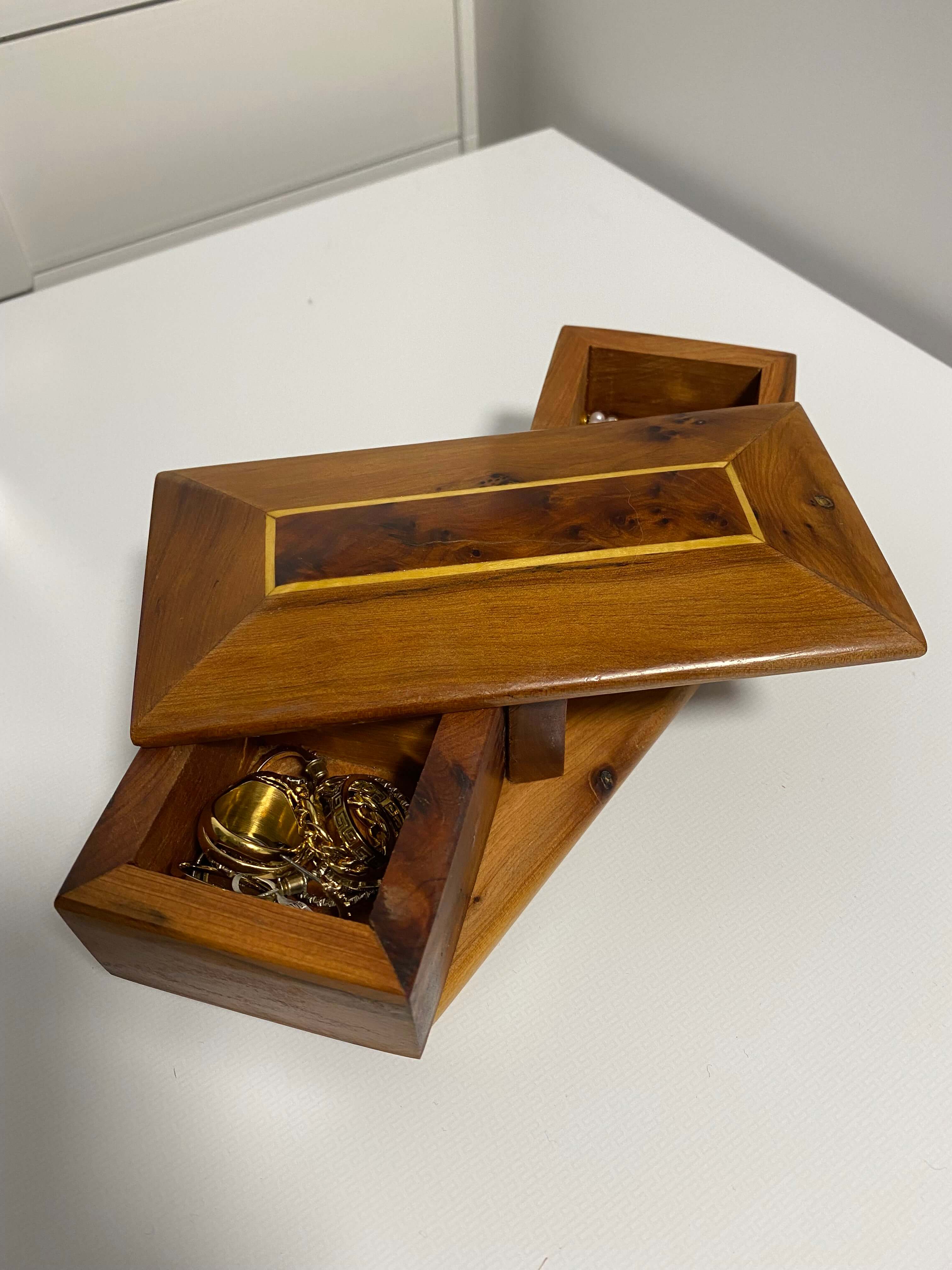 Moroccan Jewelry box Open